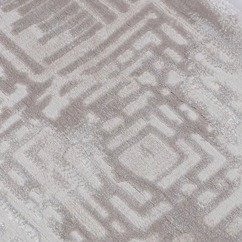Safei Layered Geometric Calm Area Rug