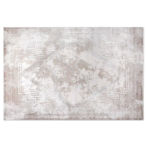 Safei Layered Geometric Calm Area Rug