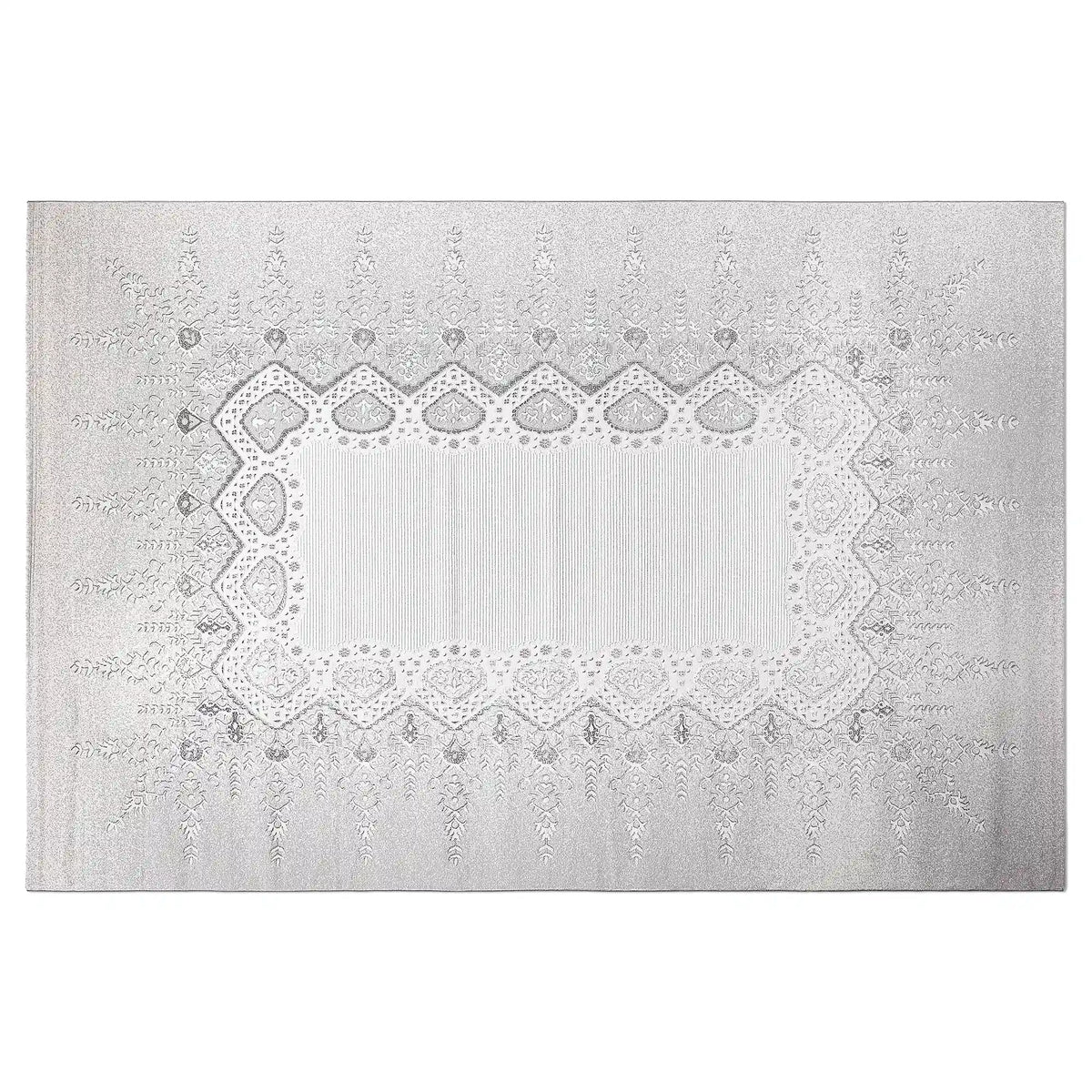 Shafei Ornamental Border Calm Interior Area Rug
