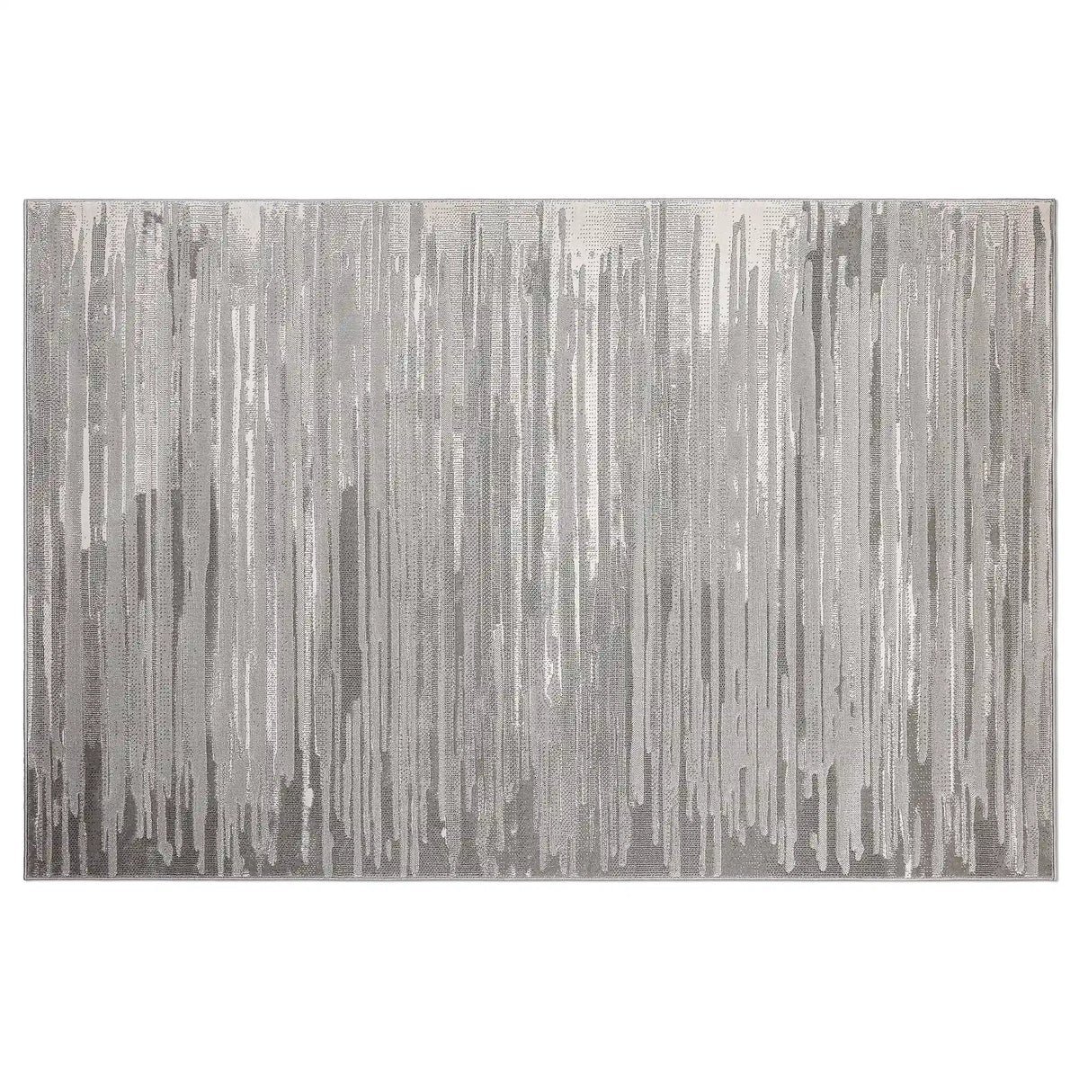 Shanluan Mountain Ridge Abstract Textured Area Rug