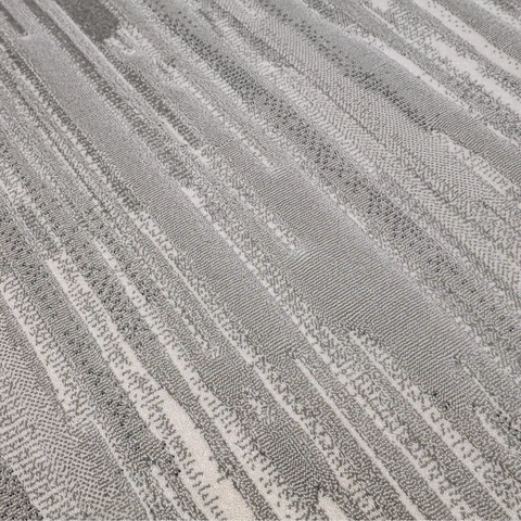 Shanluan Mountain Ridge Abstract Textured Area Rug