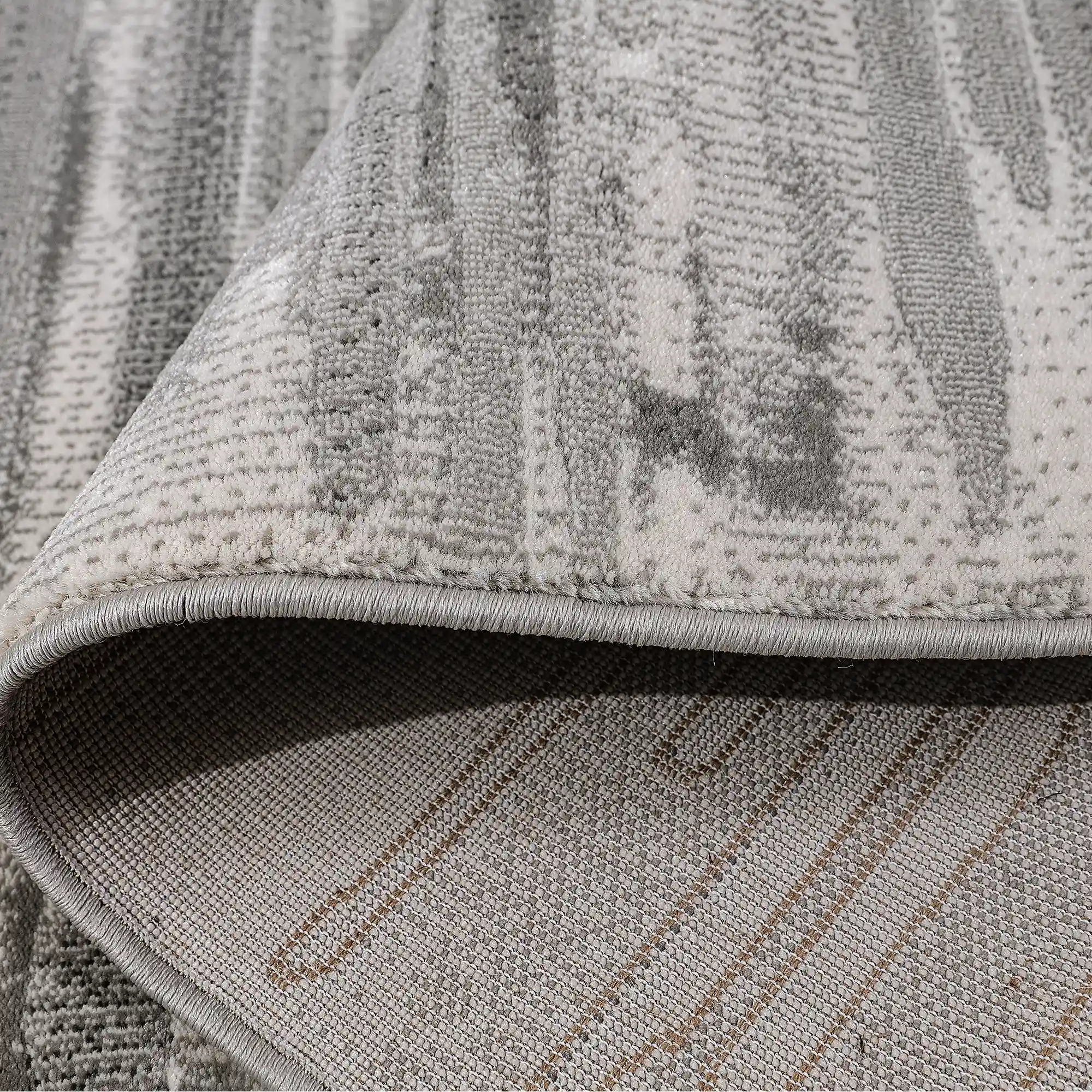 Shanluan Mountain Ridge Abstract Textured Area Rug