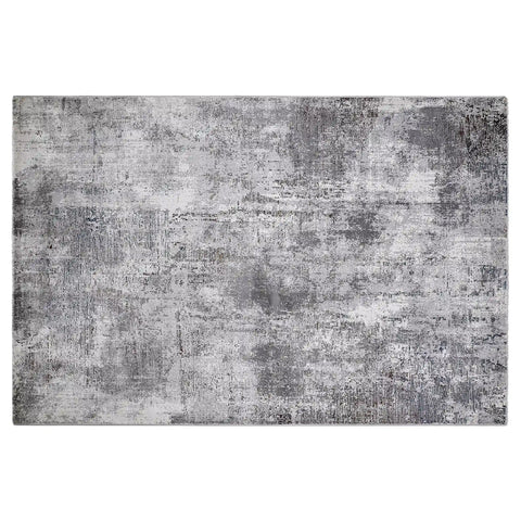 Torino Disrupted Linear Texture Abstract Neutral Area Rug