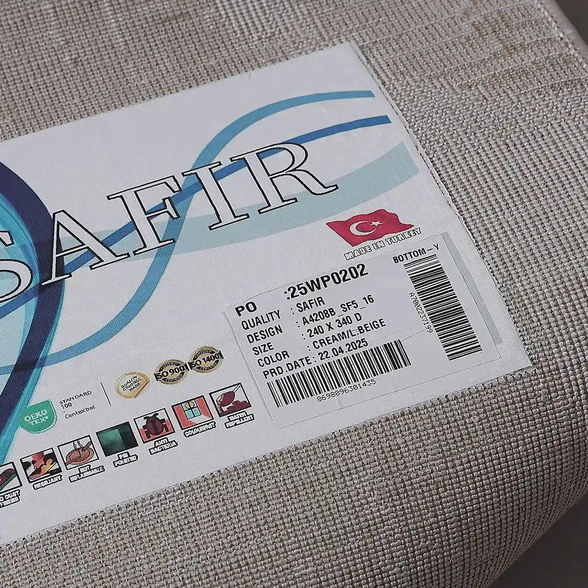 Shafei Soft Vein Calm Interior Area Rug