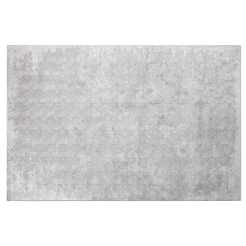Shafei Textured Geometric Calm Interior Area Rug