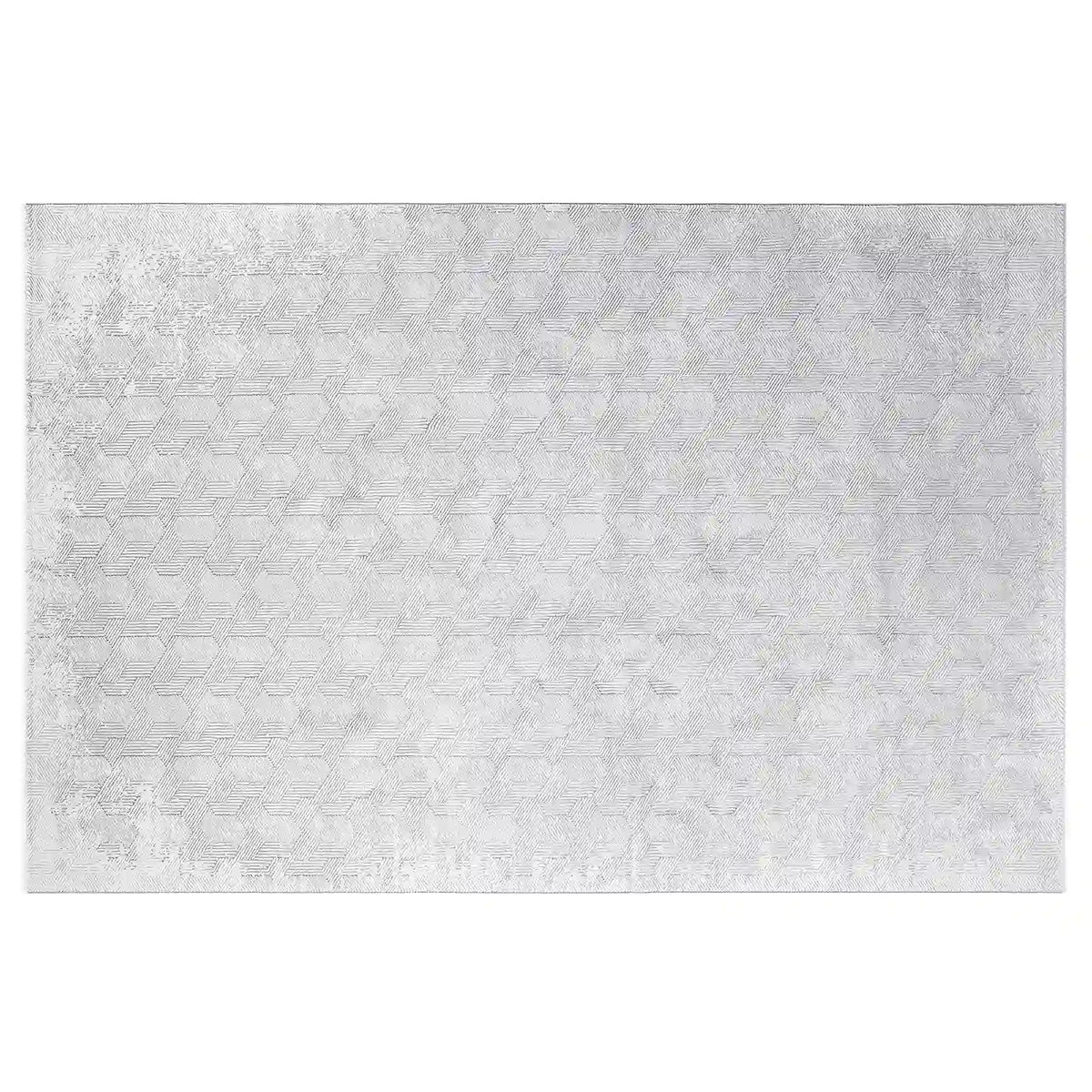 Shafei Textured Geometric Calm Interior Area Rug