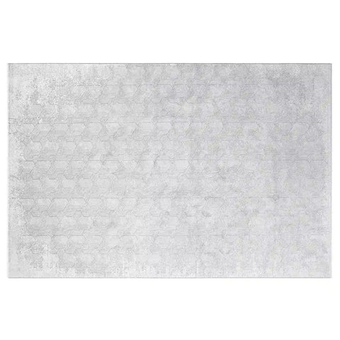Shafei Textured Geometric Calm Interior Area Rug