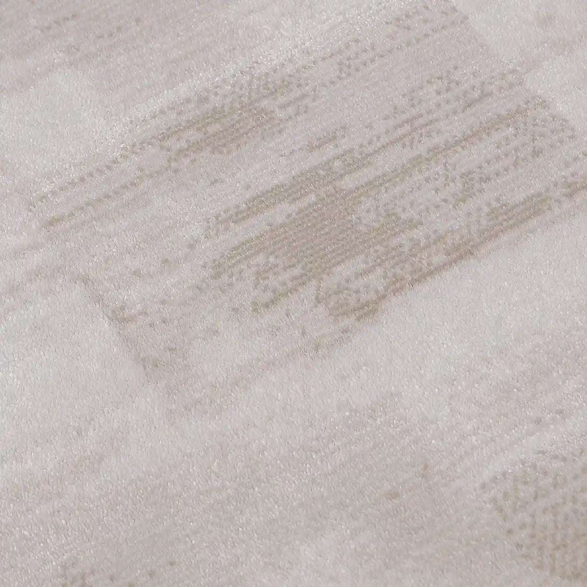 Shanluan Layered Horizon Abstract Neutral Area Rug