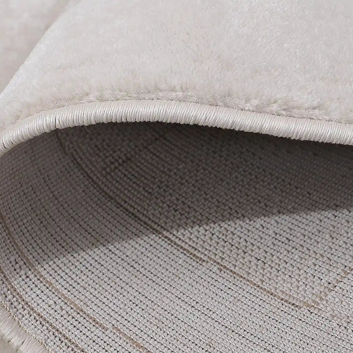 Shanluan Layered Horizon Abstract Neutral Area Rug