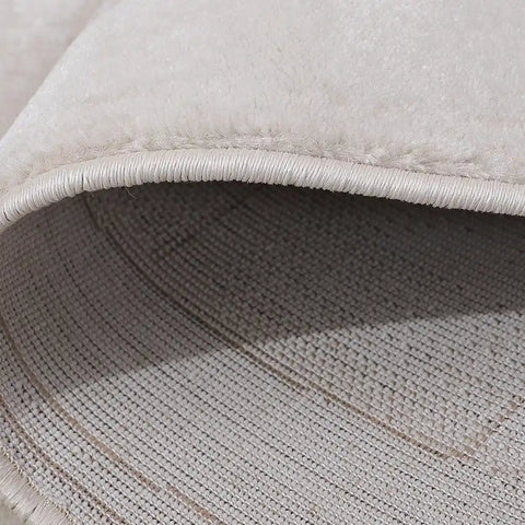 Shanluan Layered Horizon Abstract Neutral Area Rug