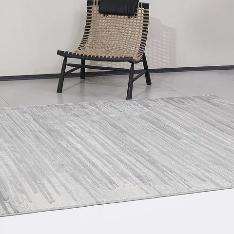 Shanluan Mountain Ridge Abstract Textured Area Rug