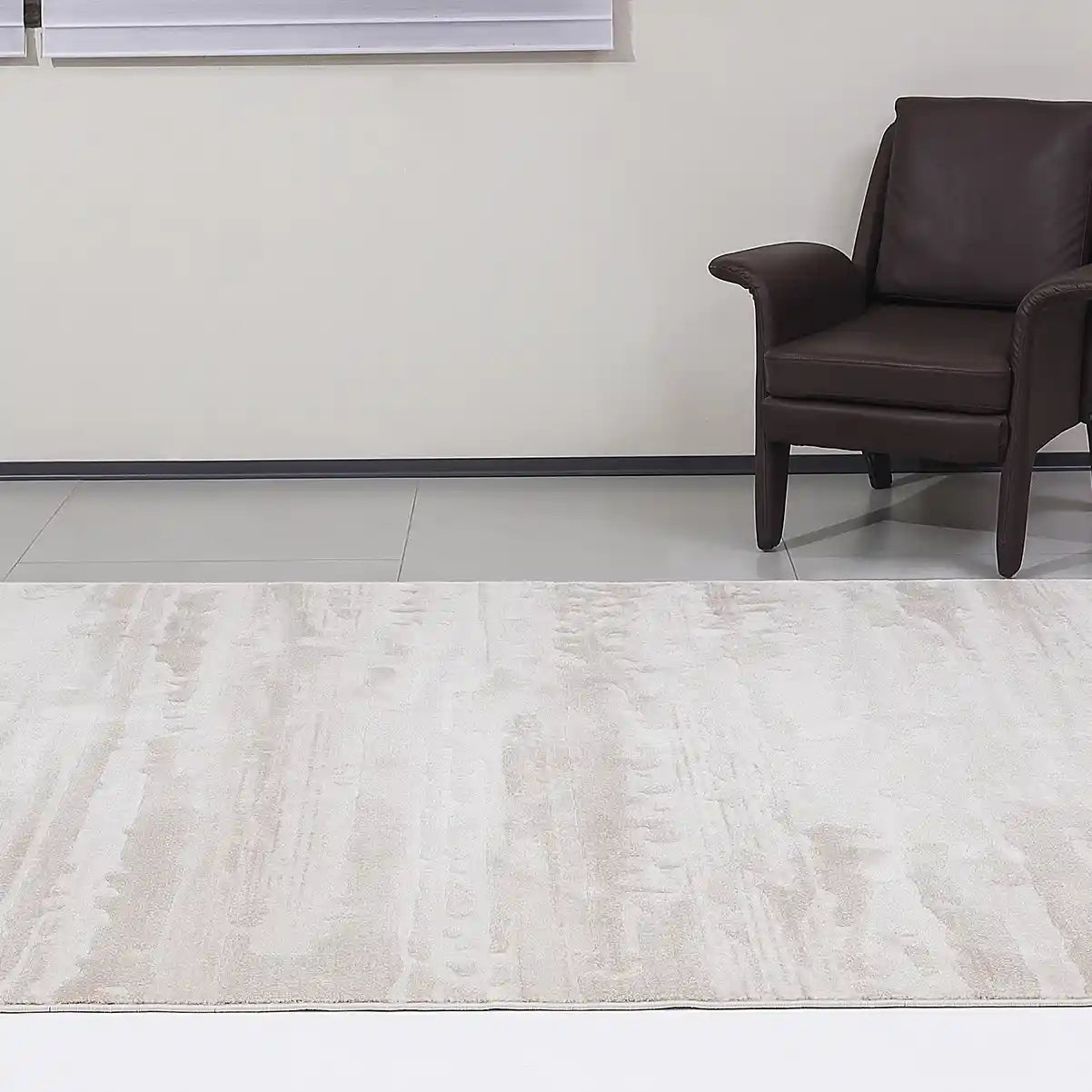 Shanluan Soft Gradient Mountain Inspired Neutral Area Rug