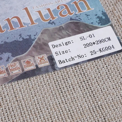 Shanluan Soft Gradient Mountain Inspired Neutral Area Rug