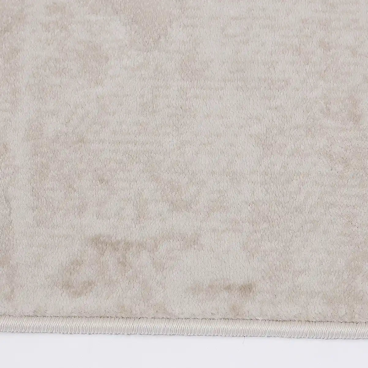 Shanluan Soft Veiled Texture Neutral Area Rug