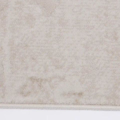 Shanluan Soft Veiled Texture Neutral Area Rug