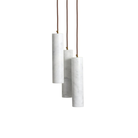 Silo Pendant Alabaster Light