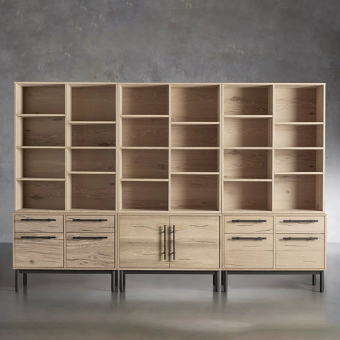 Sullivan Modular Triple Bookcase File