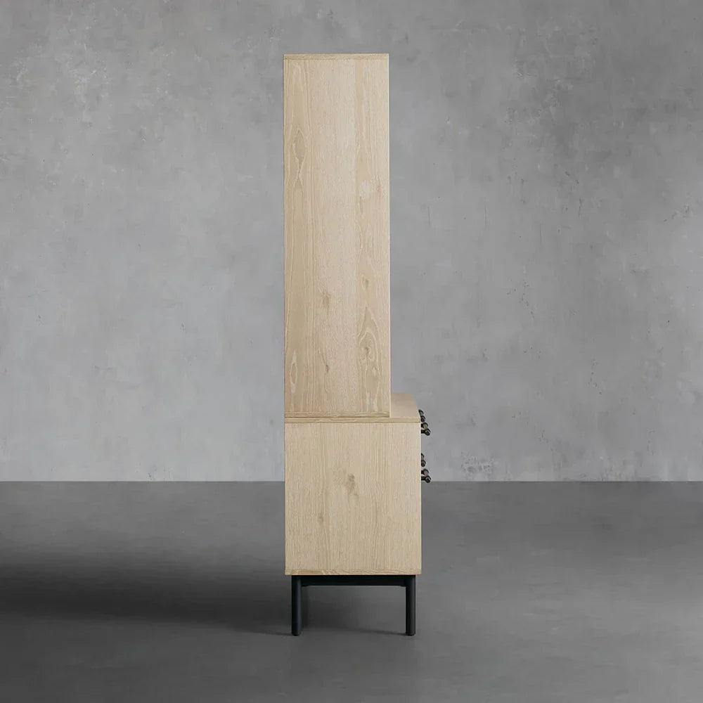 Sullivan Single Bookcase with File Base
