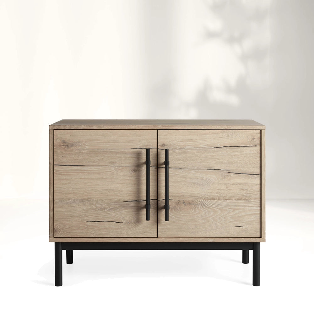 Sullivan Two Door Cabinet in Northman Cinder