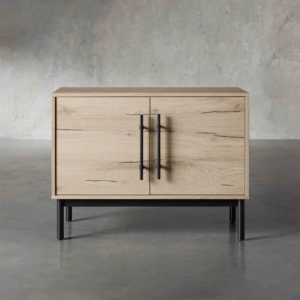 Sullivan Two Door Cabinet in Northman Cinder
