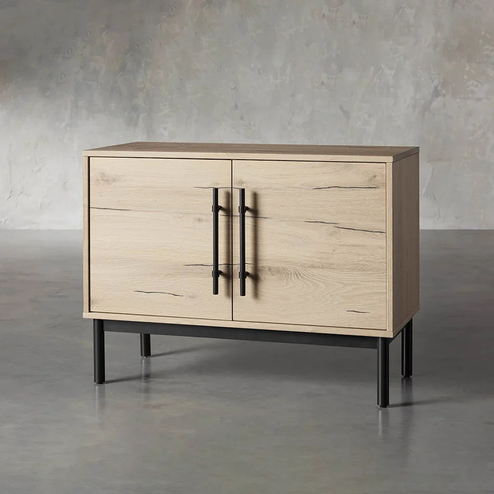 Sullivan Two Door Cabinet in Northman Cinder