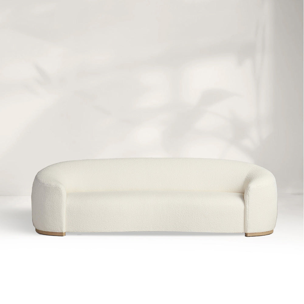 Chellsea Sofa - Italian Bouclé White