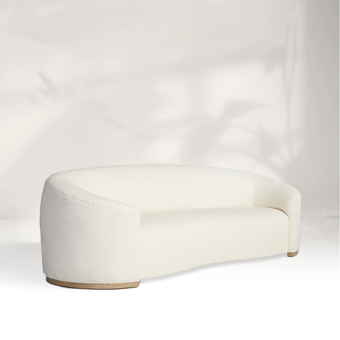 Chellsea Sofa - Italian Bouclé White