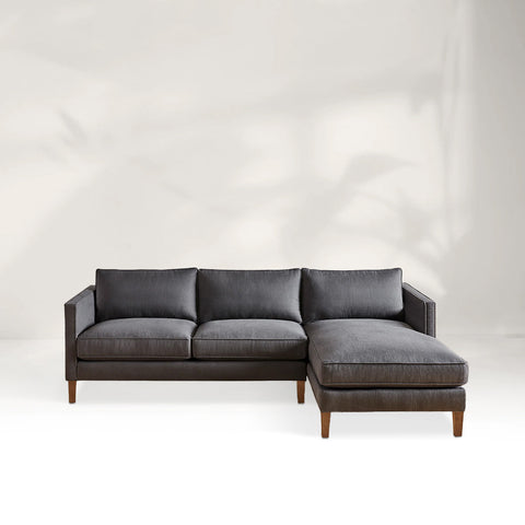 Crossen Sectional Sofa - Performance Linen Graphite