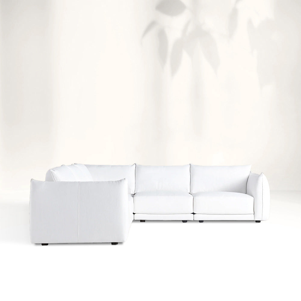 Jone Modular Sectional Sofa - Performance Textured Linen Bone