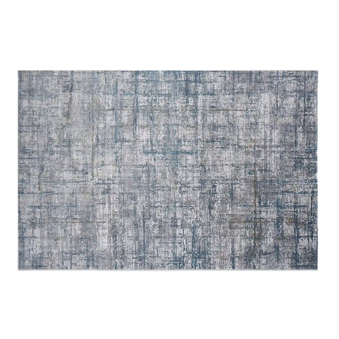 Torino Interwoven Grid Abstract Neutral Area Rug