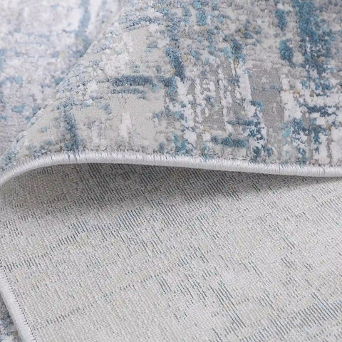 Torino Interwoven Grid Abstract Neutral Area Rug