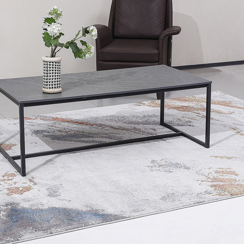 Torino Diagonal Brushfield Abstract Neutral Area Rug