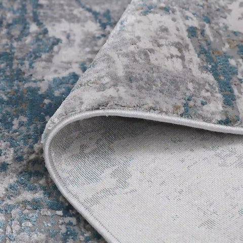 Torino Mineral Flow Abstract Neutral Area Rug