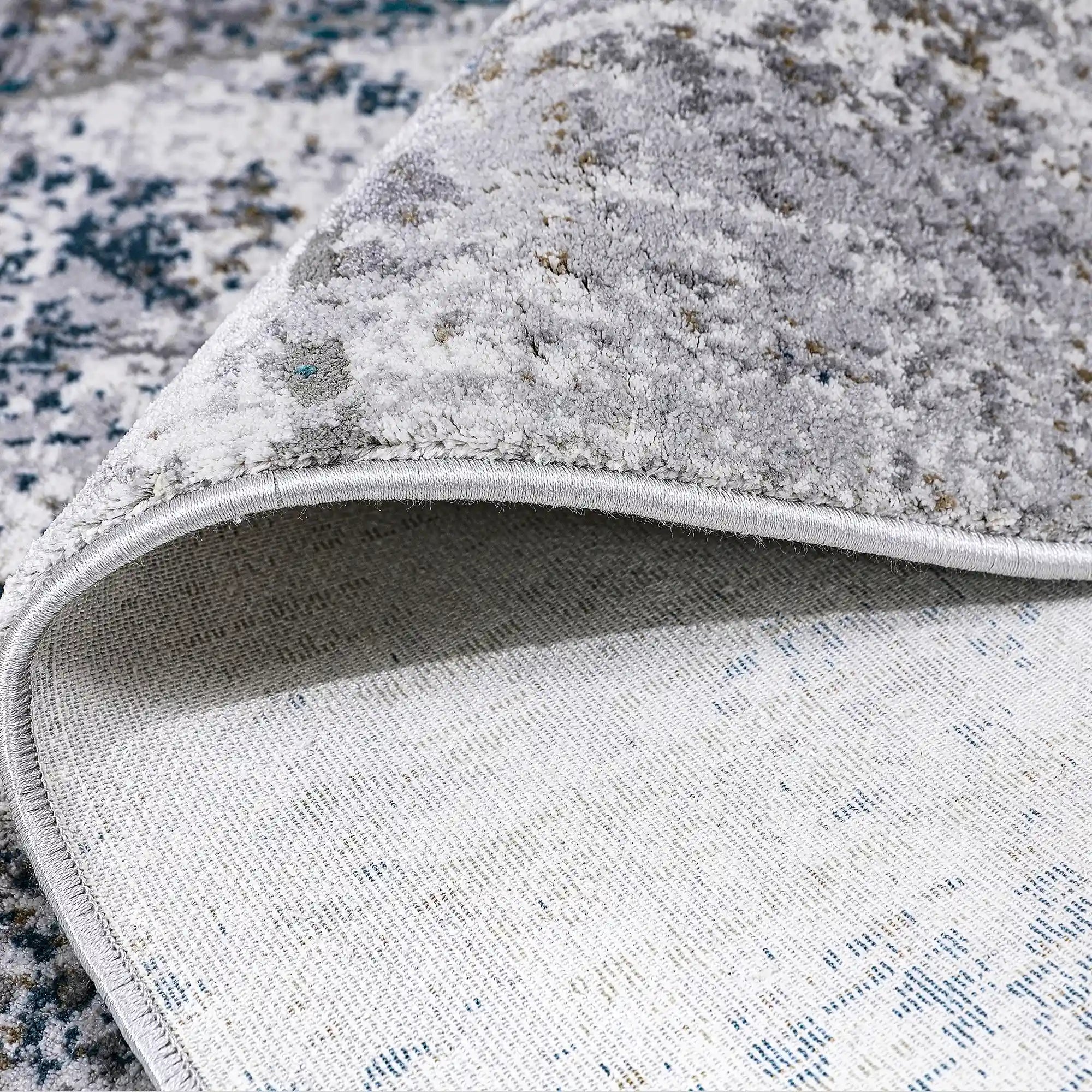 Torino Fragmented Mosaic Abstract Neutral Area Rug