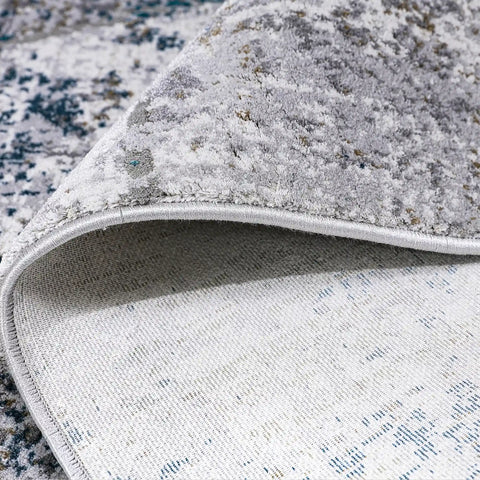 Torino Fragmented Mosaic Abstract Neutral Area Rug
