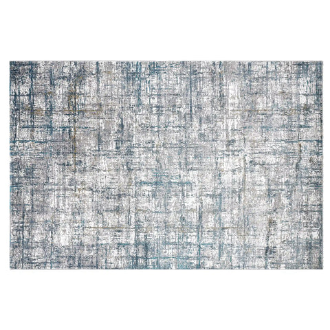 Torino Interwoven Grid Abstract Neutral Area Rug
