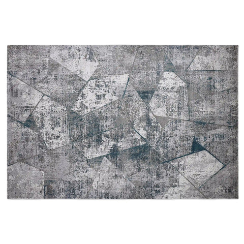 Torino Fragmented Mosaic Abstract Neutral Area Rug