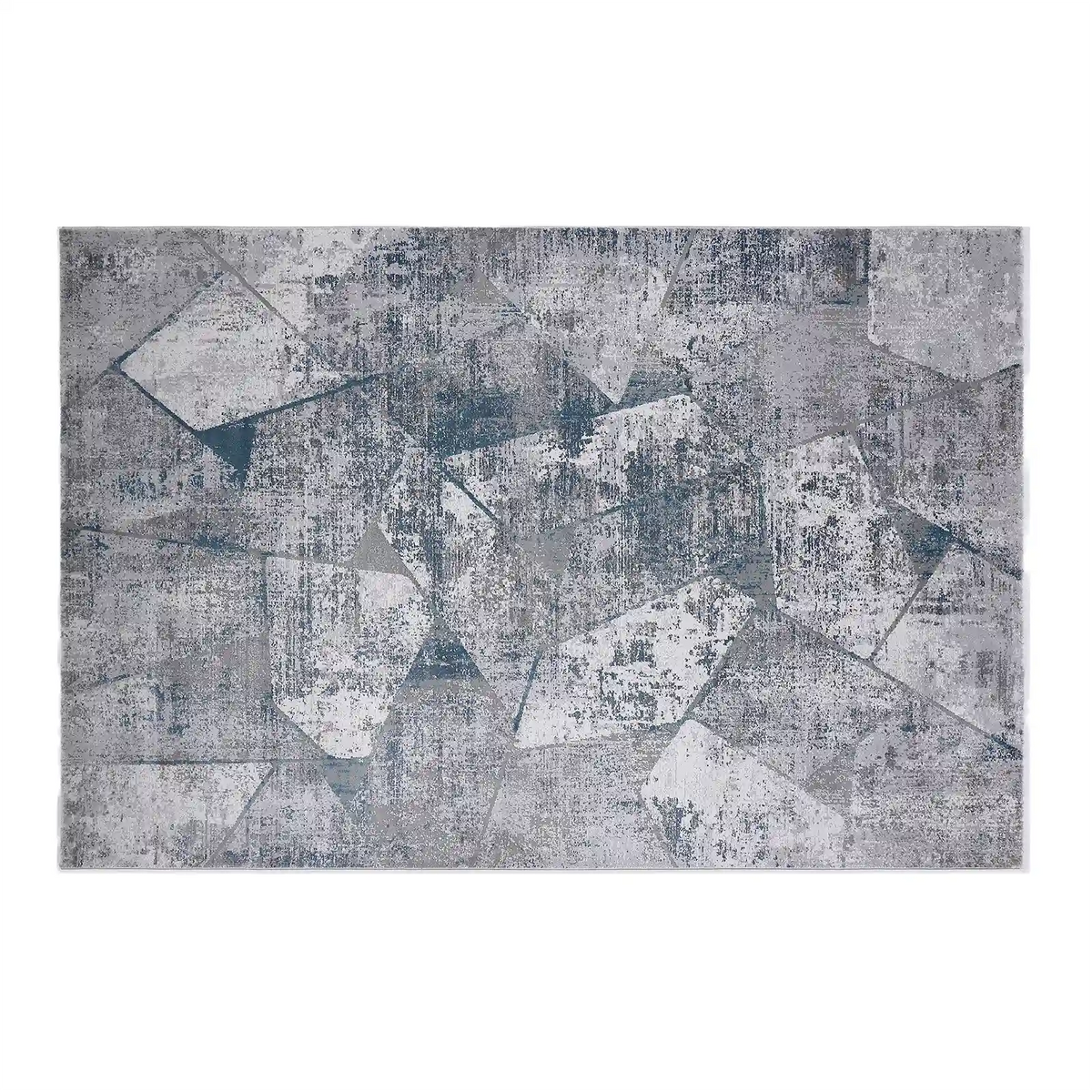 Torino Fragmented Mosaic Abstract Neutral Area Rug