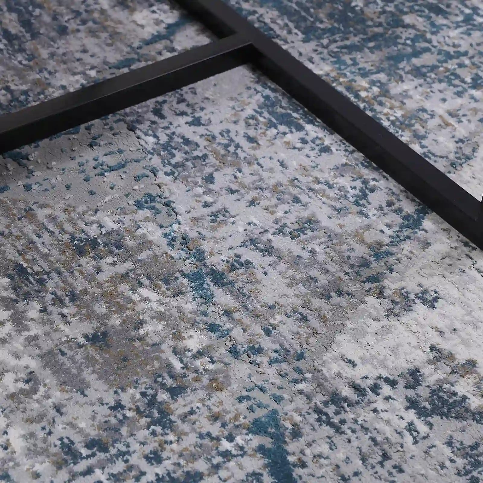 Torino Fragmented Mosaic Abstract Neutral Area Rug