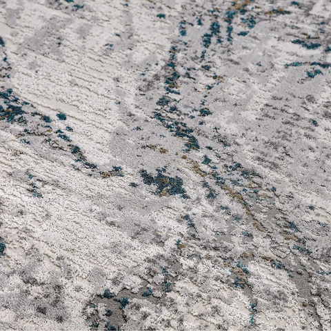 Torino Mineral Flow Abstract Neutral Area Rug