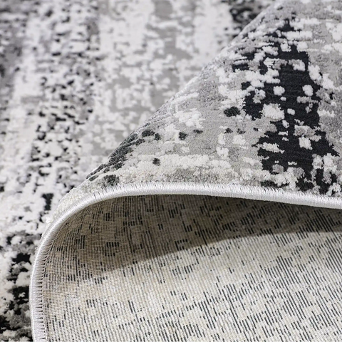 Torino Vertical Rainline Neutral Area Rug