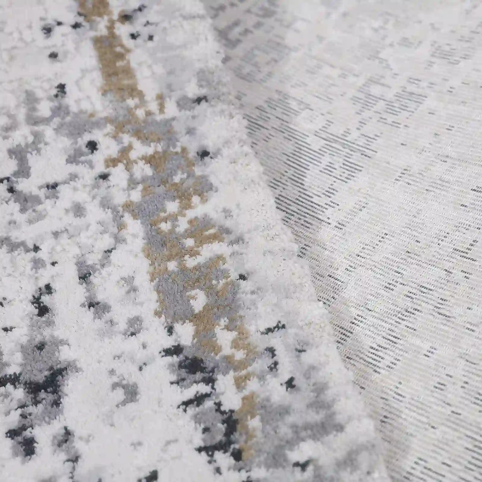Torino Vertical Rainline Neutral Area Rug