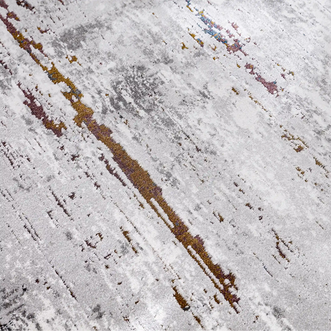 Torino Vertical Weathered Strata Abstract Neutral Area Rug