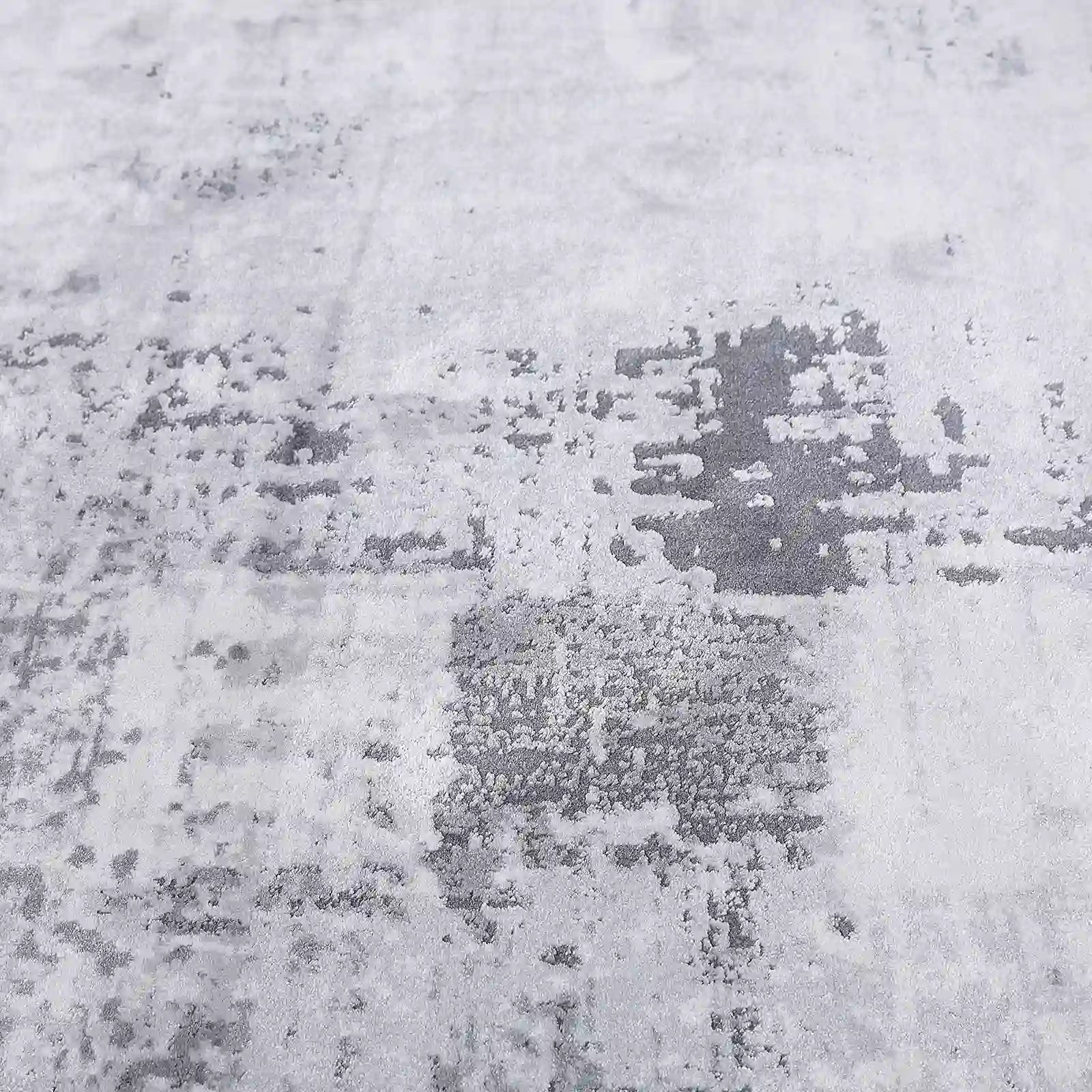 Torino Washed Linear Layered Abstract Neutral Area Rug