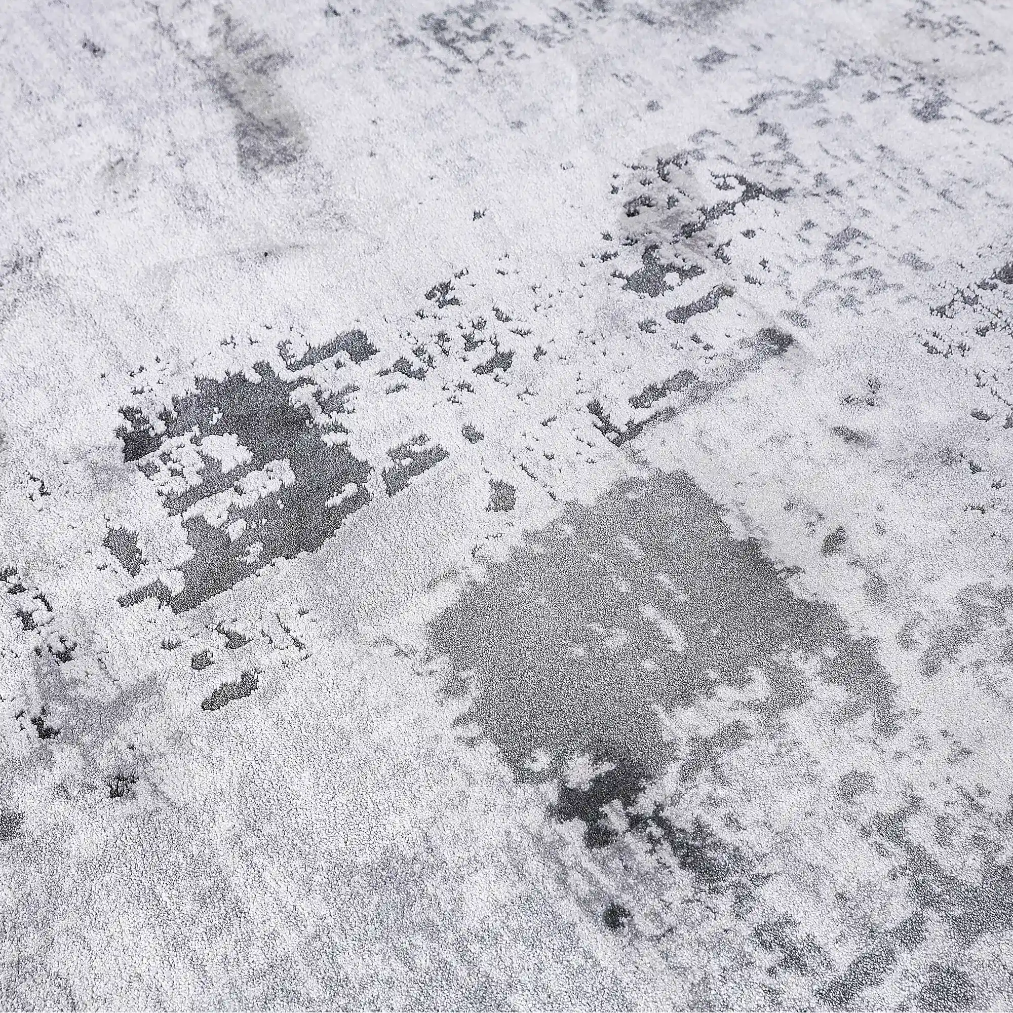 Torino Washed Linear Layered Abstract Neutral Area Rug