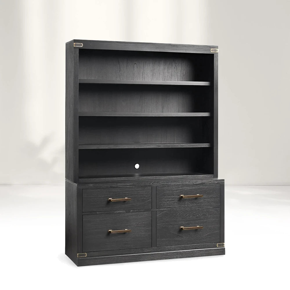 Tremont Modular Bookcase with File Base