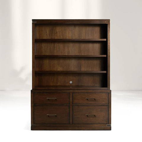 Tremont Modular Bookcase with File Base