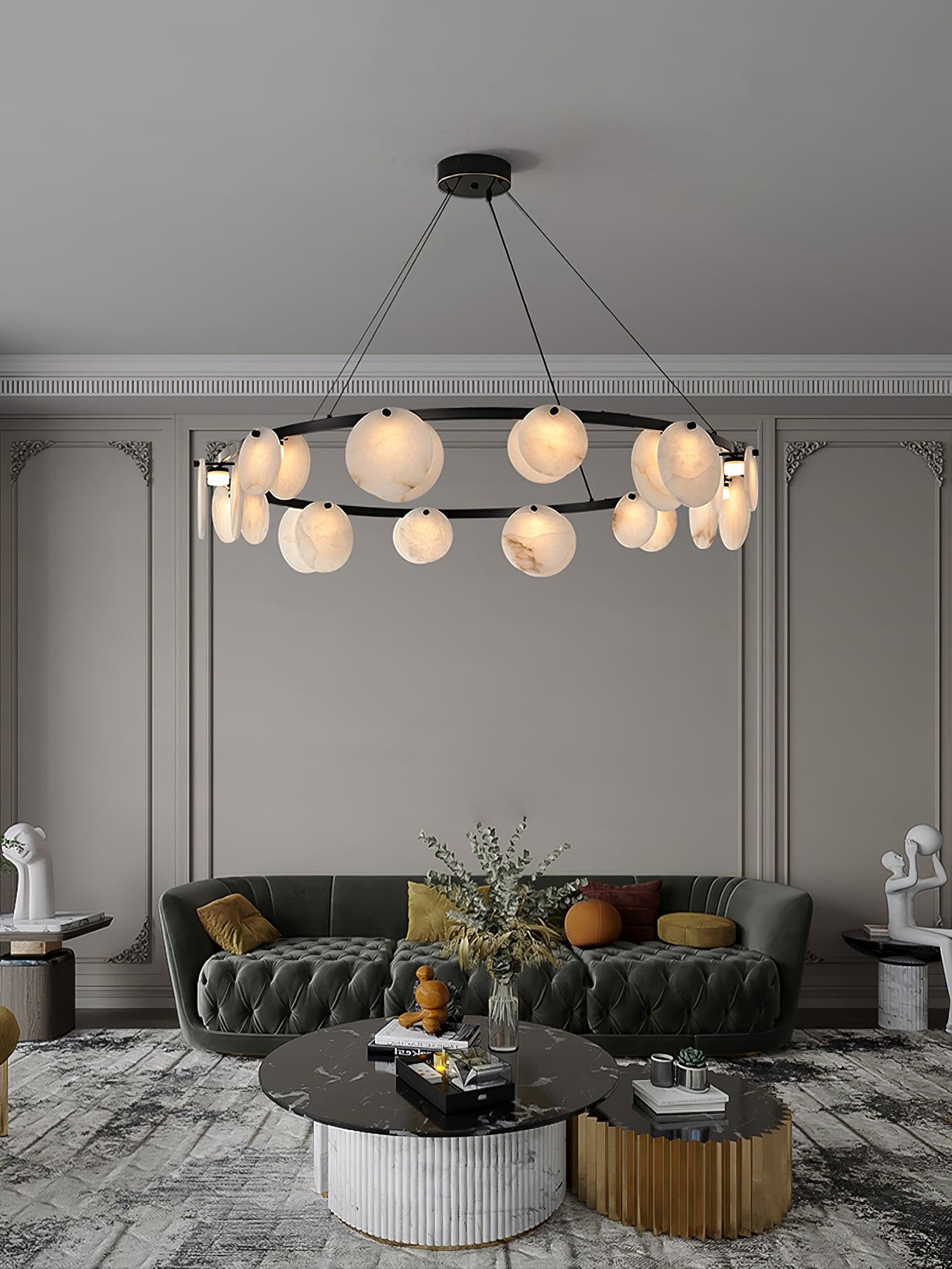 Trinidad Alabaster Chandelier - Vakkerlight