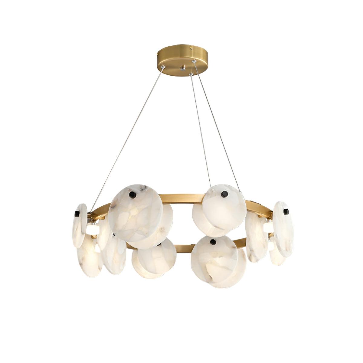 Trinidad Alabaster Chandelier - Vakkerlight