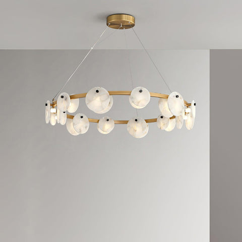 Trinidad Alabaster Chandelier - Vakkerlight